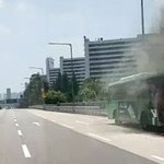 서울 잠실대교 달리던 버스에서 불…승객 10여명 긴급<b>대피</b>