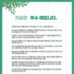 [이것좀봐줘] 지금은 추수때입니다