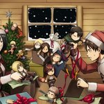 [진격의거인] 캐릭터별 <b>크리스마스</b> 전날 밤 캐해