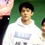 난… 세훈이 쟈니인줄 알고 세븐틴 <b>정한</b>한테 말 건게