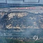 쿠팡물류센터 나흘째 회색 연기…주민들 피해도 속출