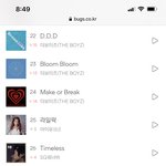 [더보이즈] <b>벅스</b>차트 무슨일이야?