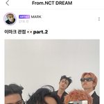[NCT즌] 드림 리슨에 마크 글 올렸다 이마크<b>관점</b> 2