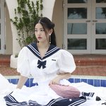 장원영 <b>미우</b>미우 비하인드 보고왔는데