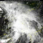 장마 시작.현재 우리나라 위성 <b>레이더</b> 영상