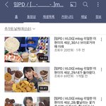 너네 좋아하는 연예인 브이로그 있어?
