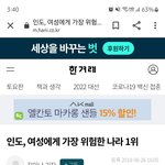 [드루와] 한국 여성인권이 <b>인도</b> 보다 낮은거 알아?