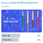 아미들 투표하자. 웸블리에서 방탄노래 나오게