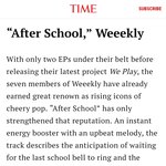 타임지 선정 2021 현재까지 최고의 케이팝 곡들