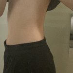 나 허리 많이 휘었어?