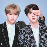 방탄 진 이랑 뷔 붙여놓으면 약간 넘사벽 <b>재질</b>인 듯