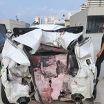 속초에서 교통사고난거 봐봐