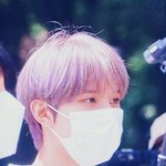엔시티 <b>정우</b> 연보라 염색함