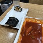 김밥떡볶이 <b>혼밥</b> 결과
