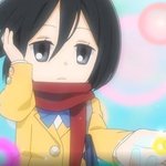 [진격의거인] 진격중 미카사 너무 귀여움