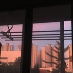 하늘이 지금 붉어