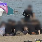 강릉 <b>해수</b>욕장도 미쳤네