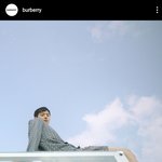 차은우 <b>버버리</b> 홍보대사가