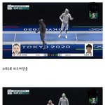 오상욱 선수 <b>오심</b>이라고 말 나오는 장면 (재업)