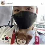 역도 함은지 선수 더보이즈 팬이신가봐