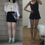 160에 오른쪽 몸 되려면