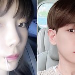 태연 <b>백현</b> 진짜 너무 닮았다 ㅋㅋㅋㅋㅋ