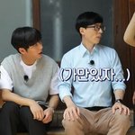 좁은 의자에 앉은 제시를 위한 유재석 <b>배려</b>