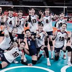 와 <b>배구</b> 선수들 개하얗다