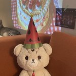 [NCT즌] 치타리 <b>수박</b> 생일 모자 썼어ㅠㅠㅠ