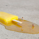 미니어처로 만들어낸 거리 예술