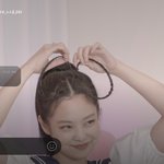 [모두드루와] 5주년 브이앱 김제니 머리카락 하트