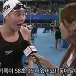 사는 게 힘들때 보면 힘이난다는 중국 <b>수영</b>선수