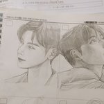 빈<b>공책</b> 쓰려다가 예전그림 발견함