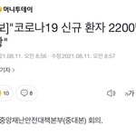 [NCT즌] 신규<b>확진</b>자 2200명 이상;;
