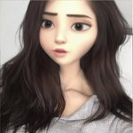 [댓글부탁해] 한소희 <b>스냅</b>챗디즈니필터 씌워봄