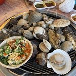 처음으로 먹어본 <b>조개</b>구이