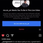 [NCT즌] 이거나만이제봄?? 문탤 재현이팬계정에 라이브 <b>요청</b>한거