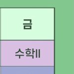 2학기 금요일 시간표 <b>개설</b>렘