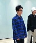 [NCT즌] 아니 마크 <b>체크셔츠</b>에 두꺼운안경 헝클어진머리