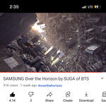 방탄 슈가가 <b>삼성</b> 벨소리