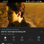 엑소 유튜브에서 좋아요 1위