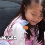 차은우를 만난 나은이 ㅋㅋㅋ