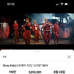 [스키즈] 소리꾼 뮤비 500만뷰 <b>돌파</b>