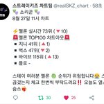 [스키즈] ❣11시 차트상황❣스테이 할일