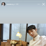 [모두드루와] <b>버버리</b>한테 선물 받은 듯한 차은우 인별 스토리