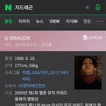 충격적인 지드래곤 <b>실제</b> <b>키</b>