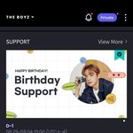 [더보이즈] <b>현재</b> 생일 서포트 가보자고 ‼️