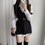 [댓글부탁해] 얘들아 이런 원피스엔 <b>아래</b> 뭘 입어야해?ㅠ