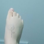 오빠가 <b>내발</b>에 그림그려줌