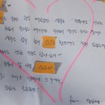 중학교  끝마치고 담임선생님께 받은편지